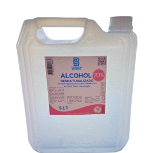 Alcohol desnaturalizado 70% 5 Lts